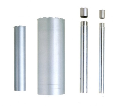 Diamond drills for through holes