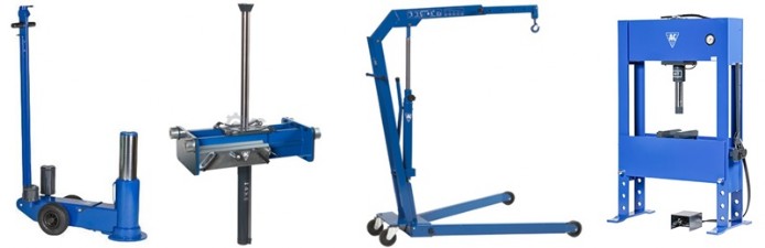 Jacks, presses and traverses
